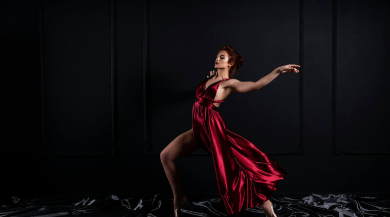 black and red