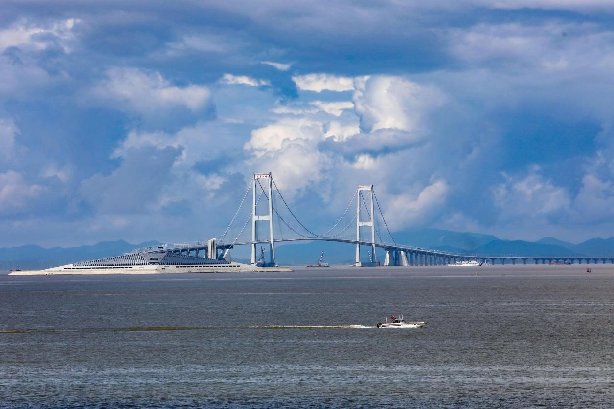 Modern bridges spanning rivers and valleys across China, symbolizing innovation and national connectivity