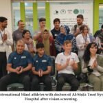 Al-Shifa conducts eye checks for blind athletes’ championship