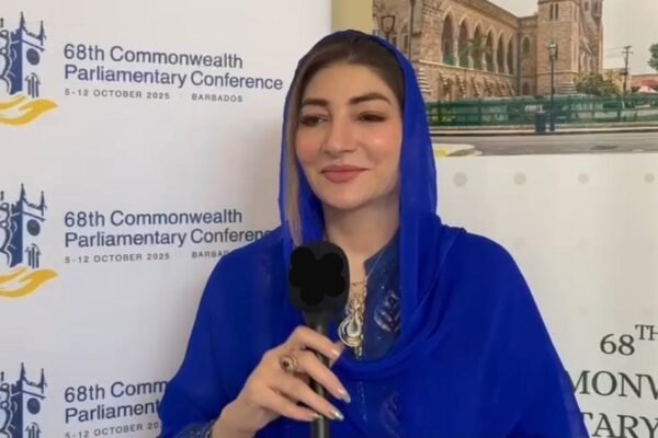 Balochistan MPA Farah Azeem Shah’s peace proposals approved at Commonwealth Conference