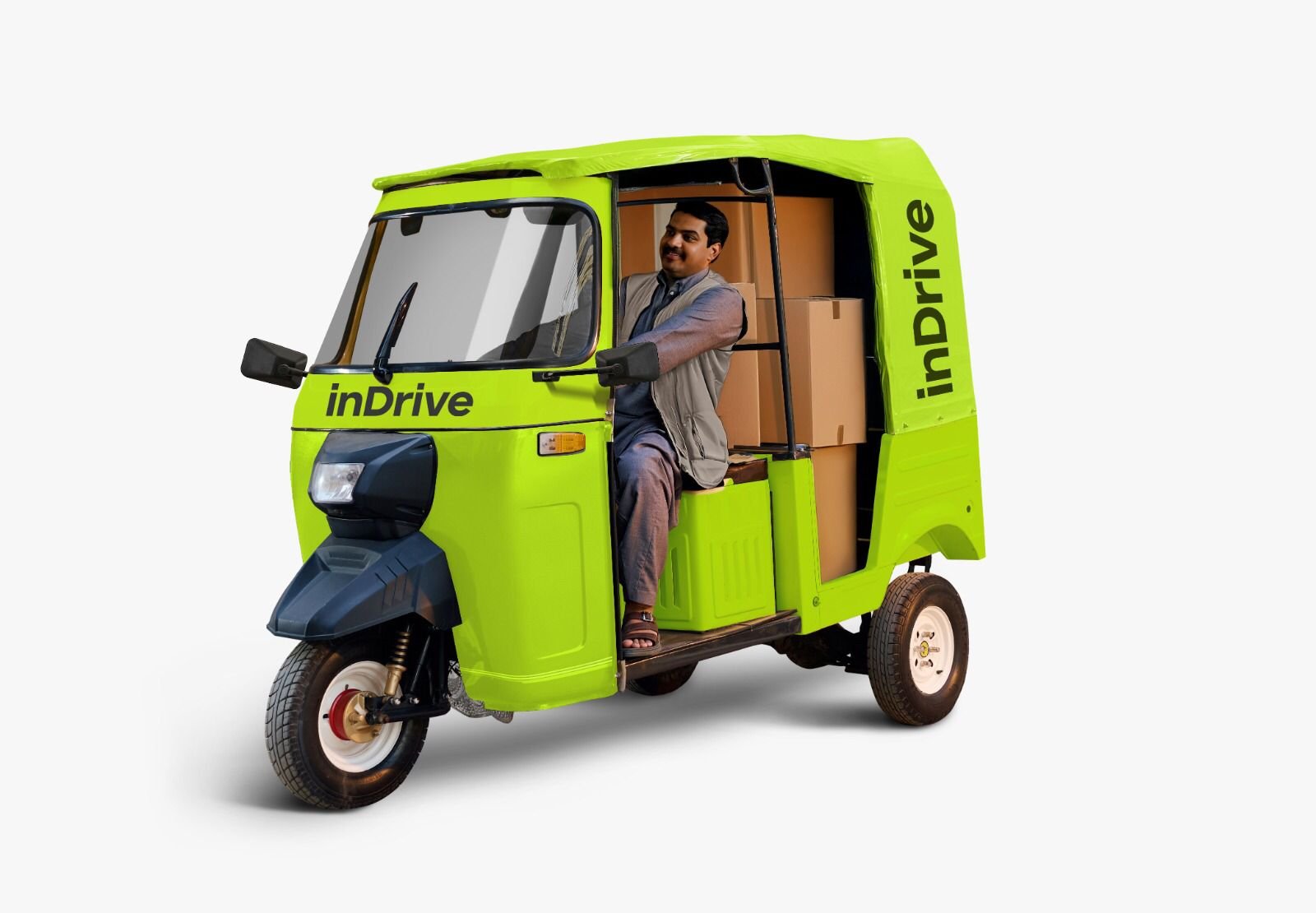 inDrive Launches Delivery by Rickshaw in Lahore and Karachi