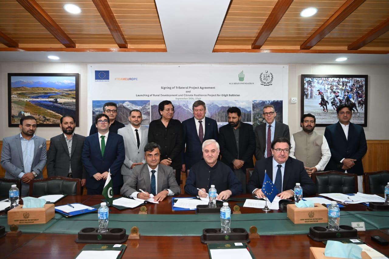 GB launches Rs17.2bn rural development, climate resilience project