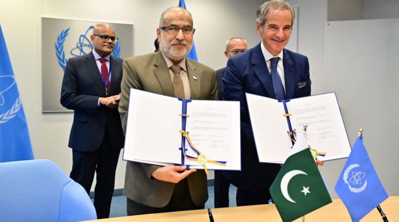 Pakistan and IAEA Sign Safeguards Agreement for Chashma 5 Nuclear Power Plant1