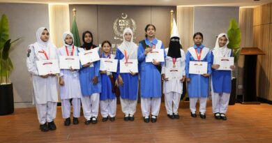 Islamabad schoolgirls awarded ICT certifications