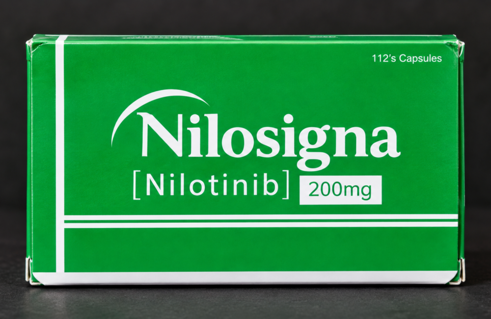 Nilotinib 200mg medicine used for chronic myeloid leukaemia under Punjab government free cancer treatment programme