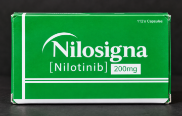 Nilotinib 200mg medicine used for chronic myeloid leukaemia under Punjab government free cancer treatment programme